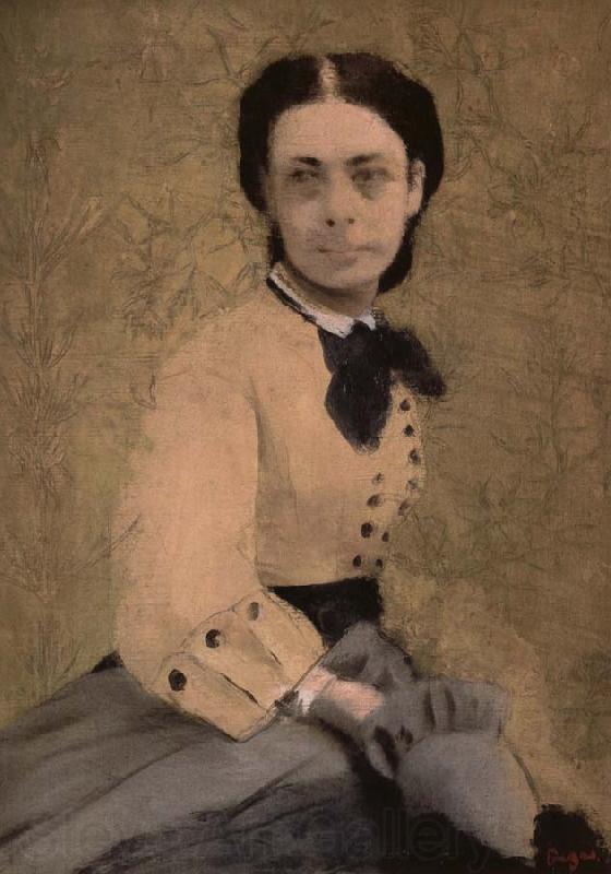 Edgar Degas Princess Pauline de Metternich France oil painting art